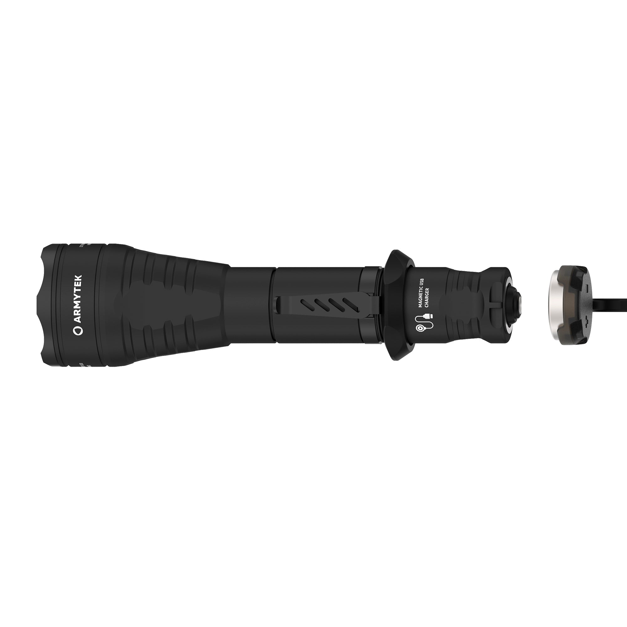 ARMYTEK Predator Pro Magnet USB – Die Reichweiten-stärkste Taktische Taschenlampe von Armytek