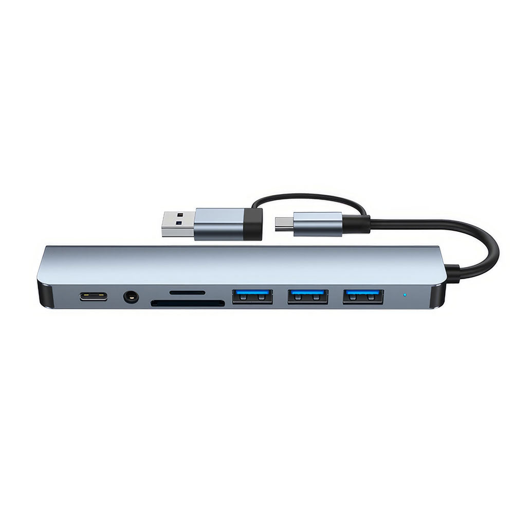 AAi Mobile 8 in 1 USB-C Hub Multiport Adapter – Maximale Flexibilität für deine Geräte