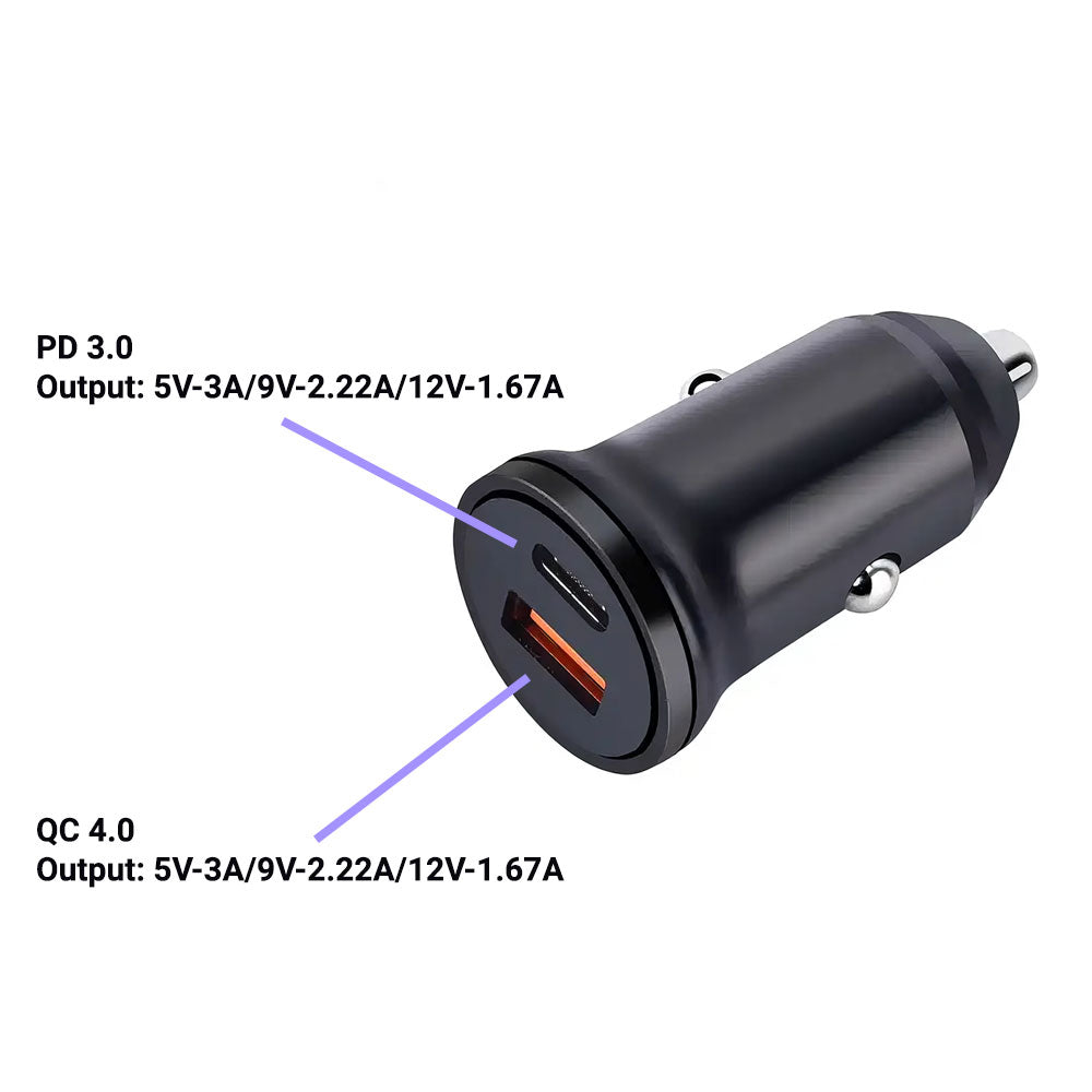AAi Mobile Dual-USB Fast Car Charger – Schnelles Laden für unterwegs