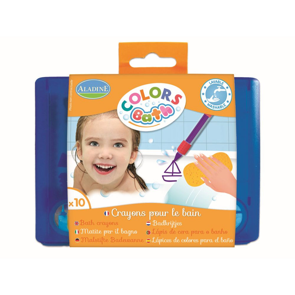 10 Malstifte für die Badewanne