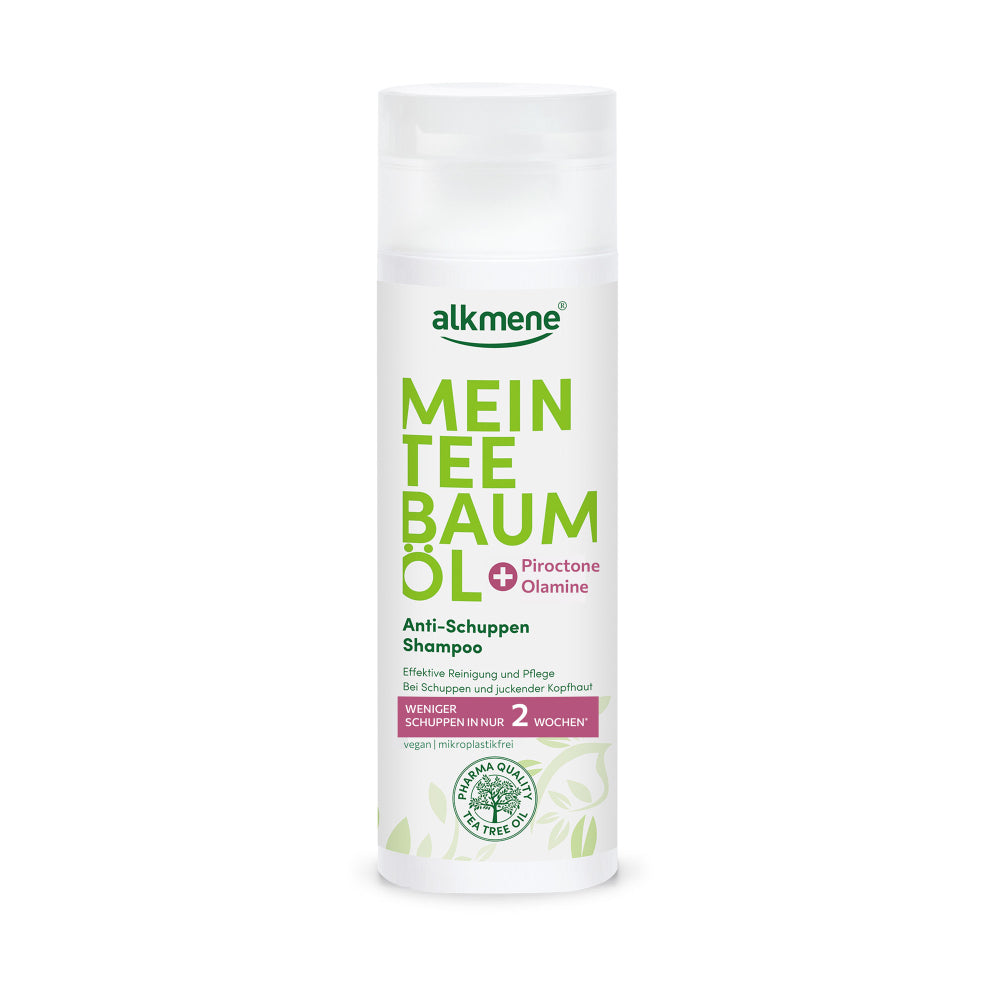 Mein Teebaumöl Anti-Schuppen Shampoo – Effektive Pflege für trockene und schuppige Kopfhaut, 200 ml