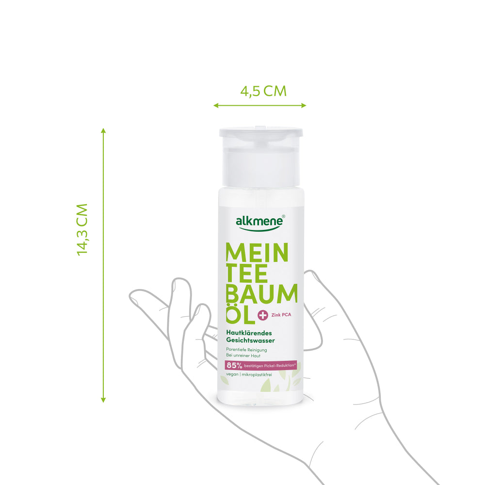 alkmene Mein Teebaumöl Hautklärendes Gesichtswasser, 150 ml
