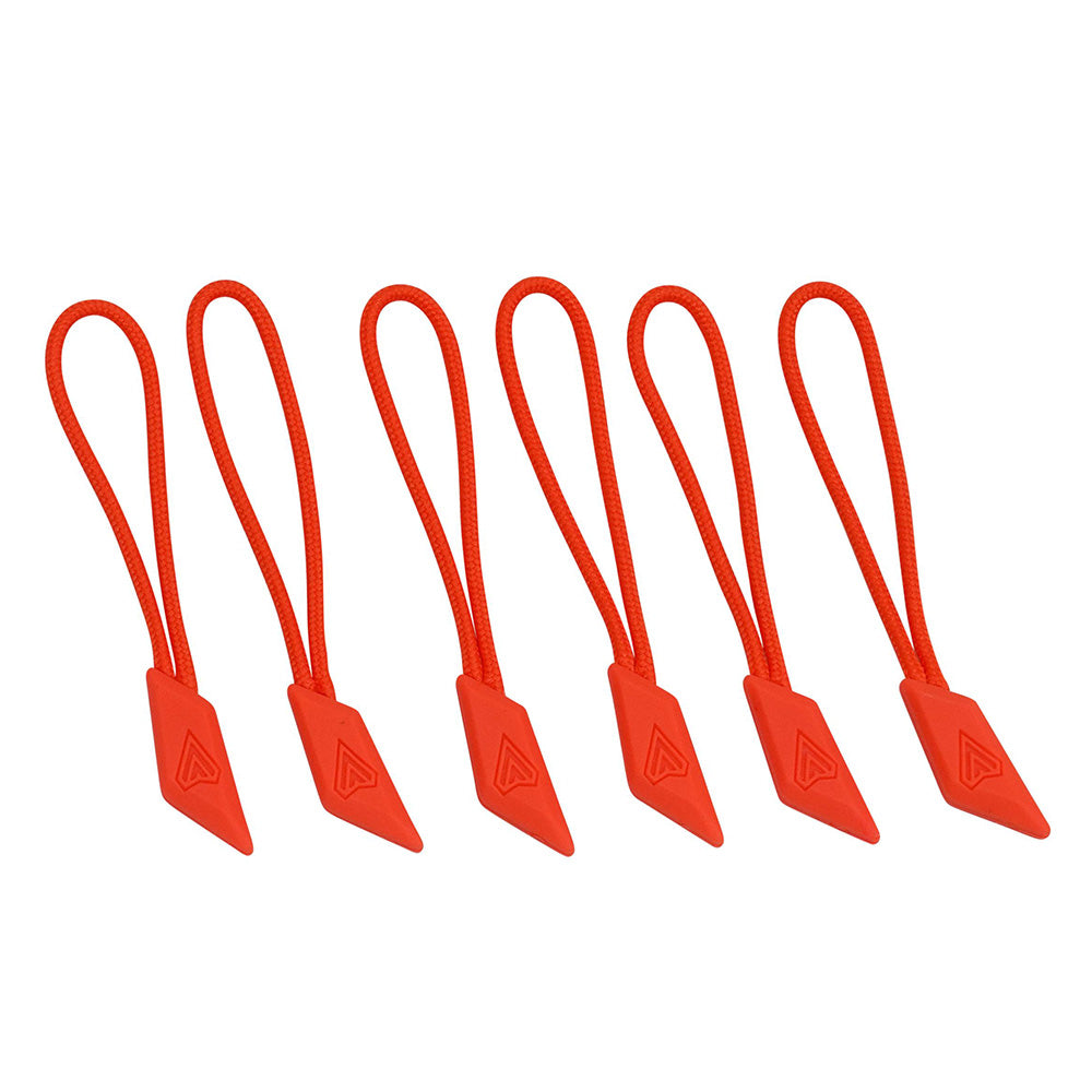 Zipperpullers Set 6 Stkück, Grün