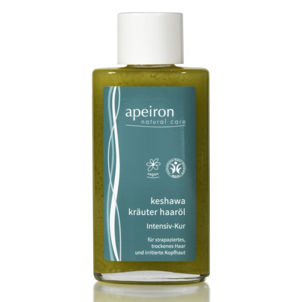 Apeiron Keshawa Kräuter Haaröl, 100 ml – Natürliche Pflege für gesundes Haar und Kopfhaut