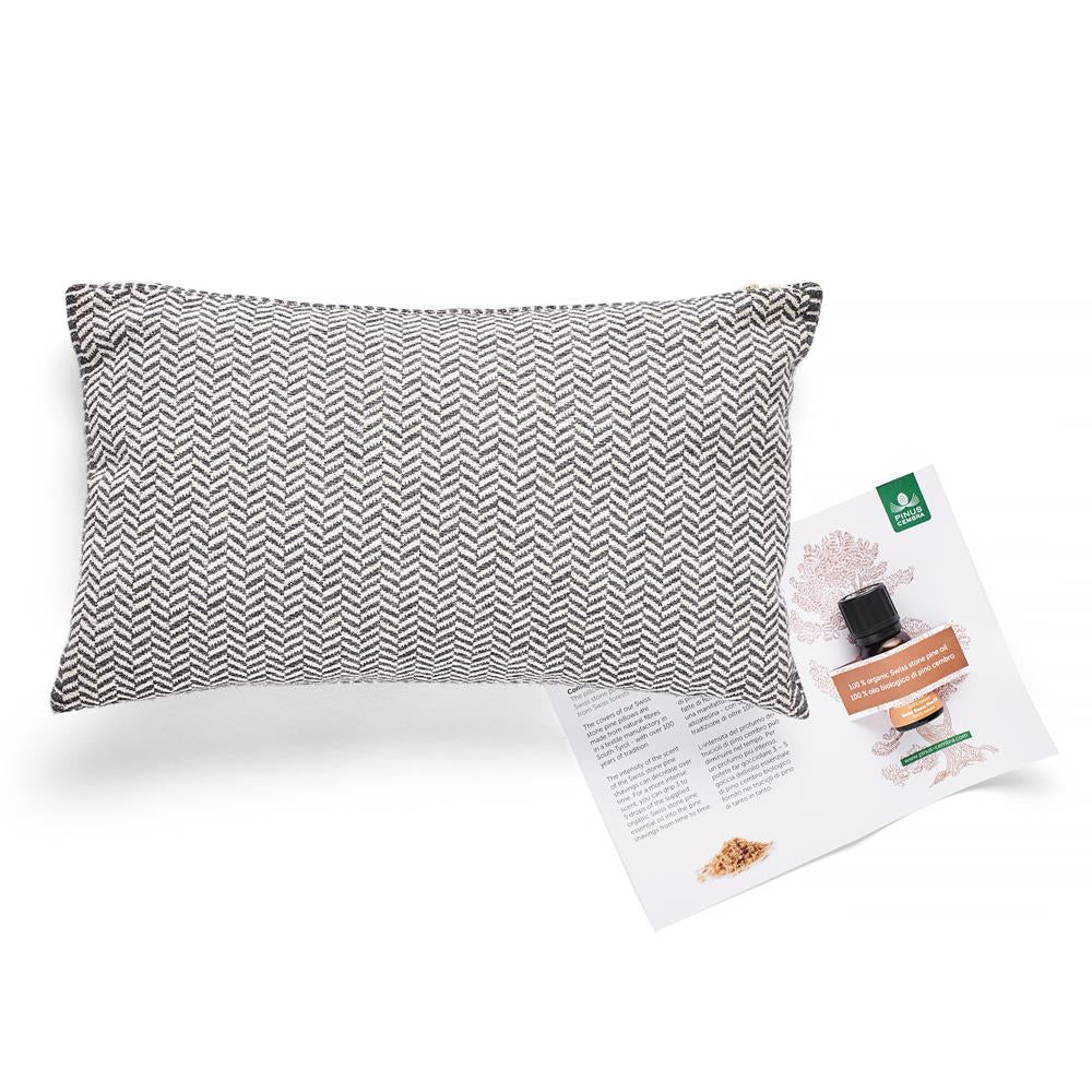 Arvenkissen Fischgrat (20 x 35 cm) – Natürlich entspannen mit Stil