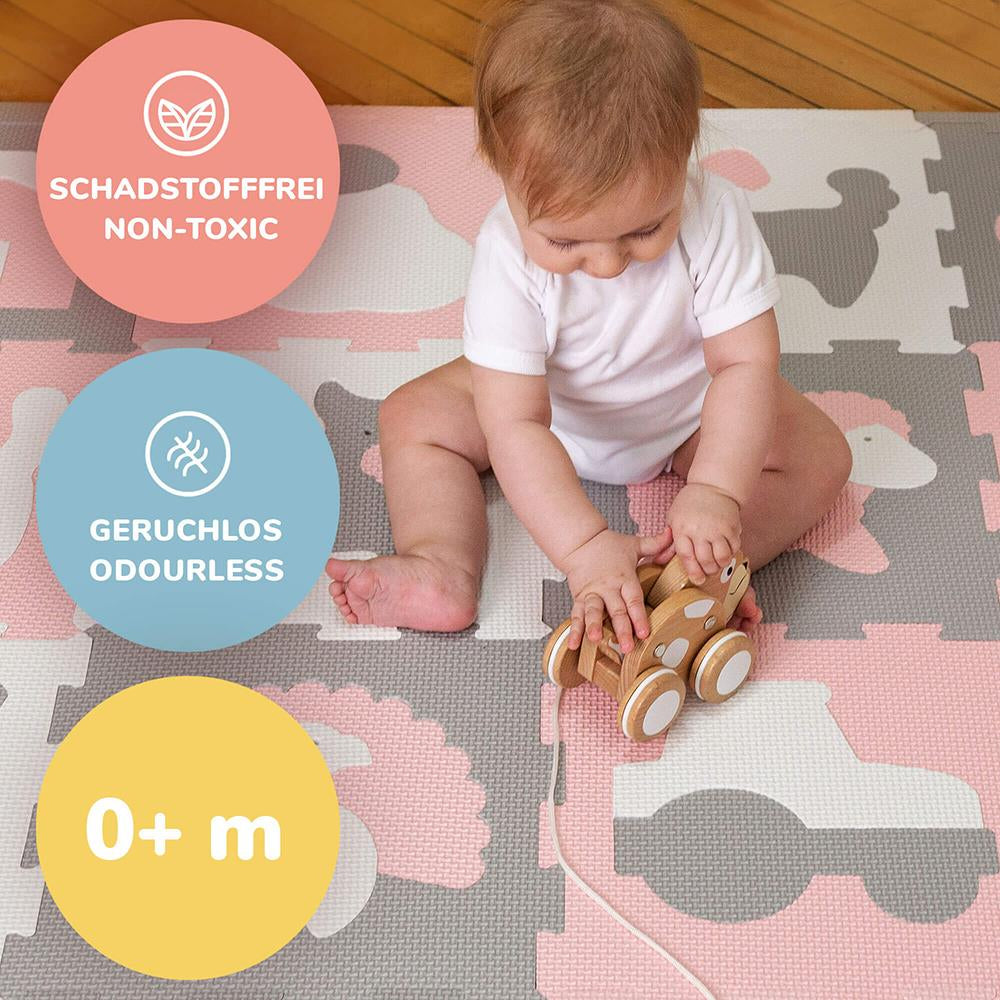 Hakuna Matte Puzzlematte "Bauernhof" – Spielerisch lernen & entdecken