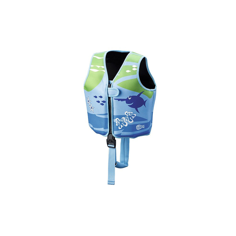 Beco SEALIFE Schwimmweste, S, grün – Für Kinder von 2-3 Jahren (15-18 kg)
