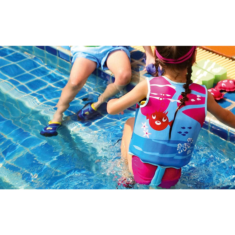 Beco SEALIFE Schwimmweste, S, pink – Für Kinder von 2-3 Jahren (15-18 kg)