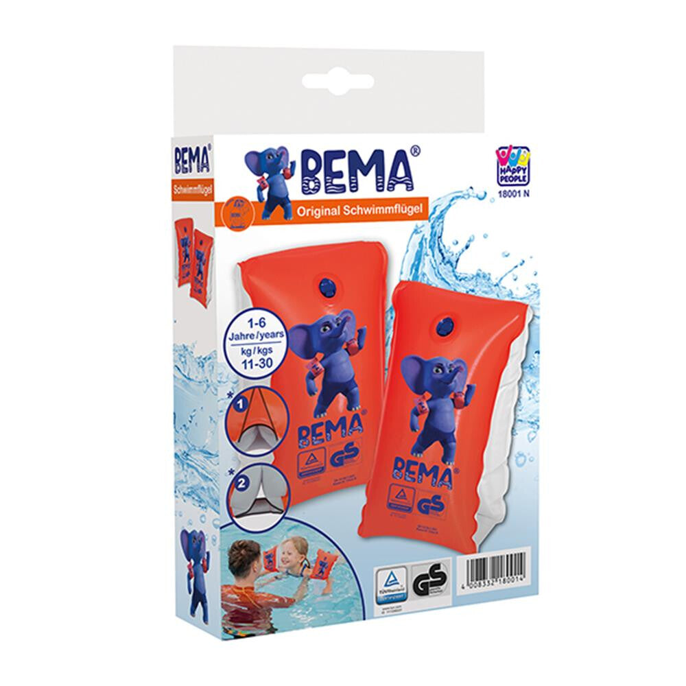 BEMA Schwimmflügel, Größe 0 (1-6 Jahre, 11-30 kg)