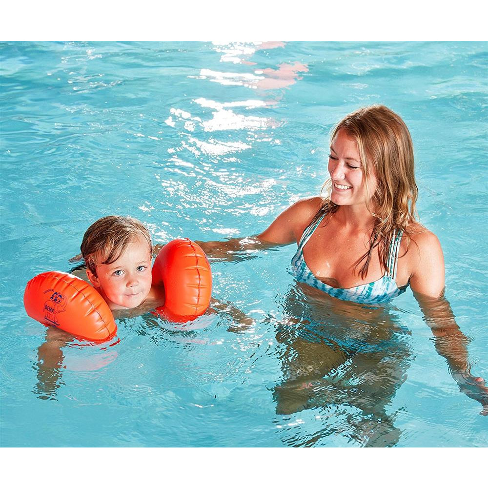 Bema Schwimmflügel rund mit Schaumstoffkern, 25 cm, für Kinder 3+ Jahre