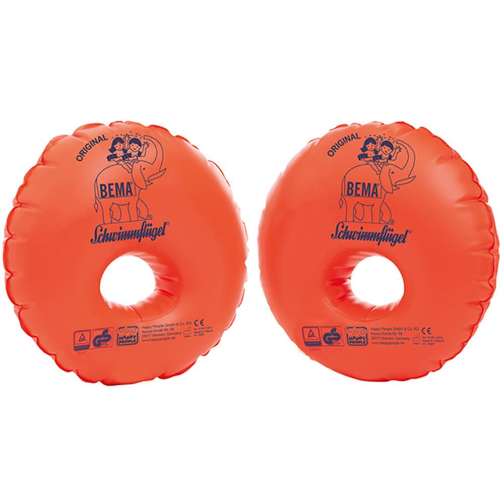 Bema Schwimmflügel rund mit Schaumstoffkern, 25 cm, für Kinder 3+ Jahre
