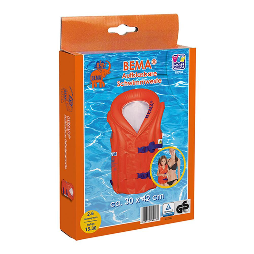 BEMA Aufblasbare Schwimmhilfe mit Kragen – Sicherheit für kleine Schwimmer