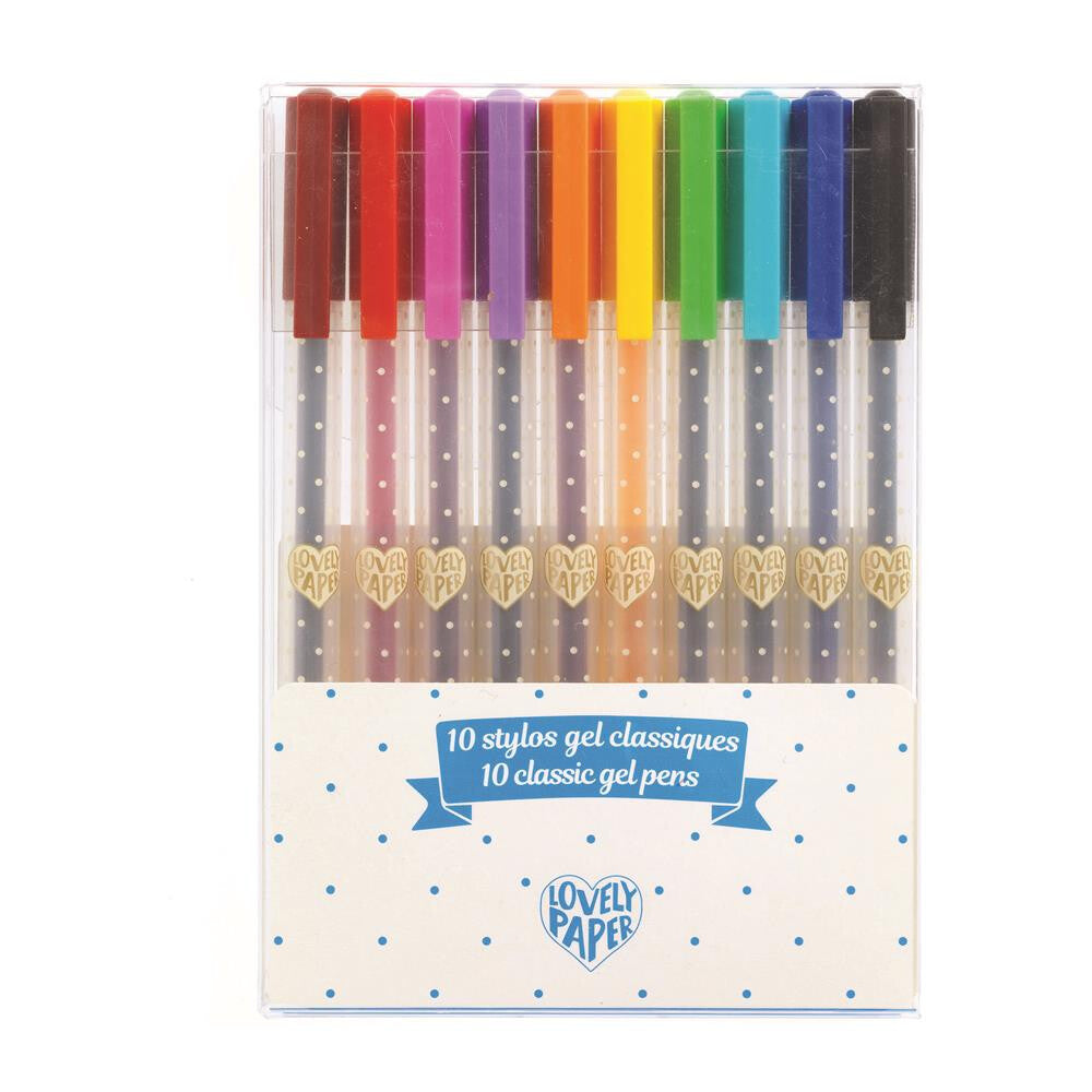 10 Klassische Gelschreiber