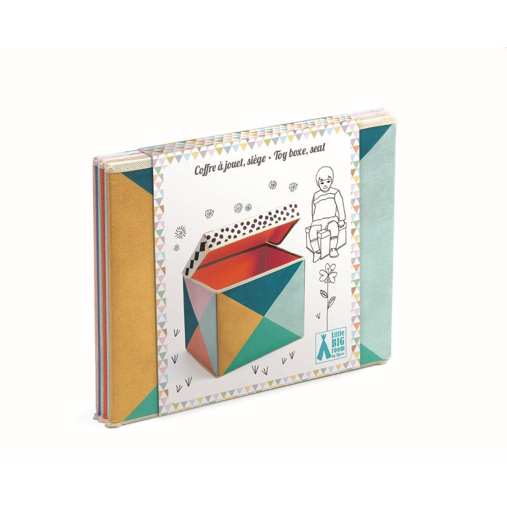 Djeco Aufbewahrungsbox Geometrisch – Praktisch und spielerisch organisiert