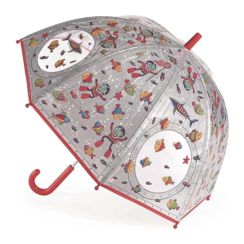 Regenschirm Unterwasser