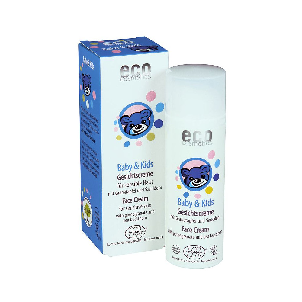 Eco Cosmetics Baby & Kids Gesichtscreme – Sanfter Schutz für empfindliche Kinderhaut