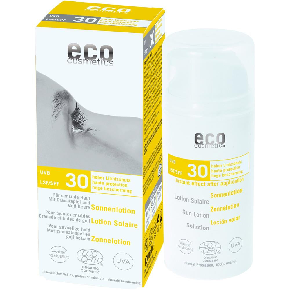 Eco Cosmetics Sonnenlotion LSF 30 – Natürlicher Schutz & Pflege (100 ml)