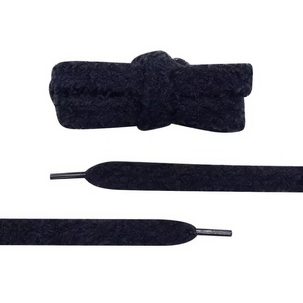 Fuzzy Laces Flat, Plüsch-Schnürsenkel