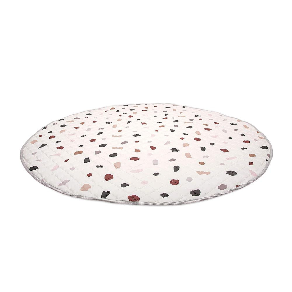 Hakuna Matte Gesteppte Krabbeldecke "Confetti" – Weich, sicher & spielerisch farbig