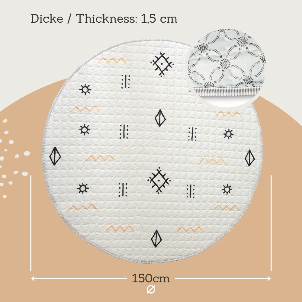 Babykrabbeldecke im Acapulto Beach Design – Spiel, Spaß und Komfort für dein Baby