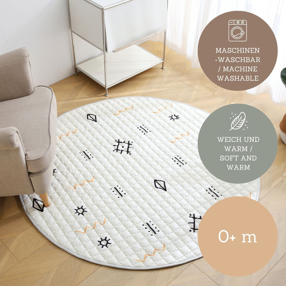 Babykrabbeldecke im Acapulto Beach Design – Spiel, Spaß und Komfort für dein Baby