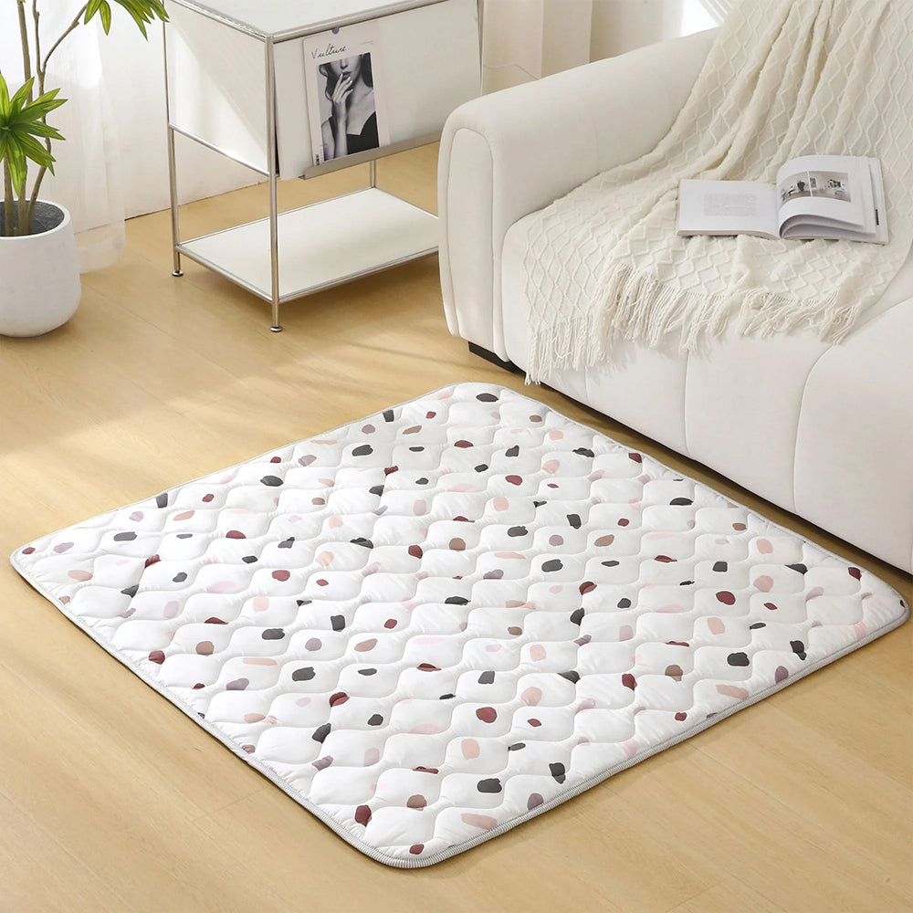 STILVOLL UND AMÜSANT – Baby Krabbeldecke im Unisex-Hygge-Design