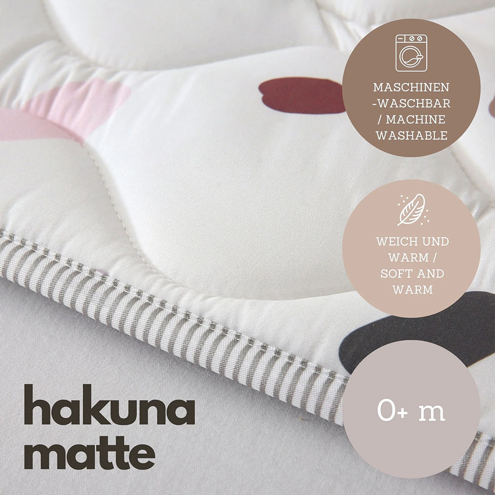 STILVOLL UND AMÜSANT – Baby Krabbeldecke im Unisex-Hygge-Design