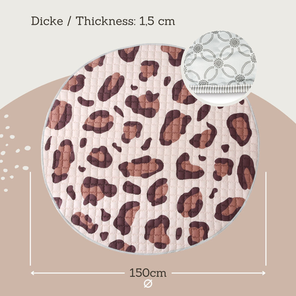 Die Babykrabbeldecke im Wild Cat Natural Design – Stil und Komfort für Ihr Baby