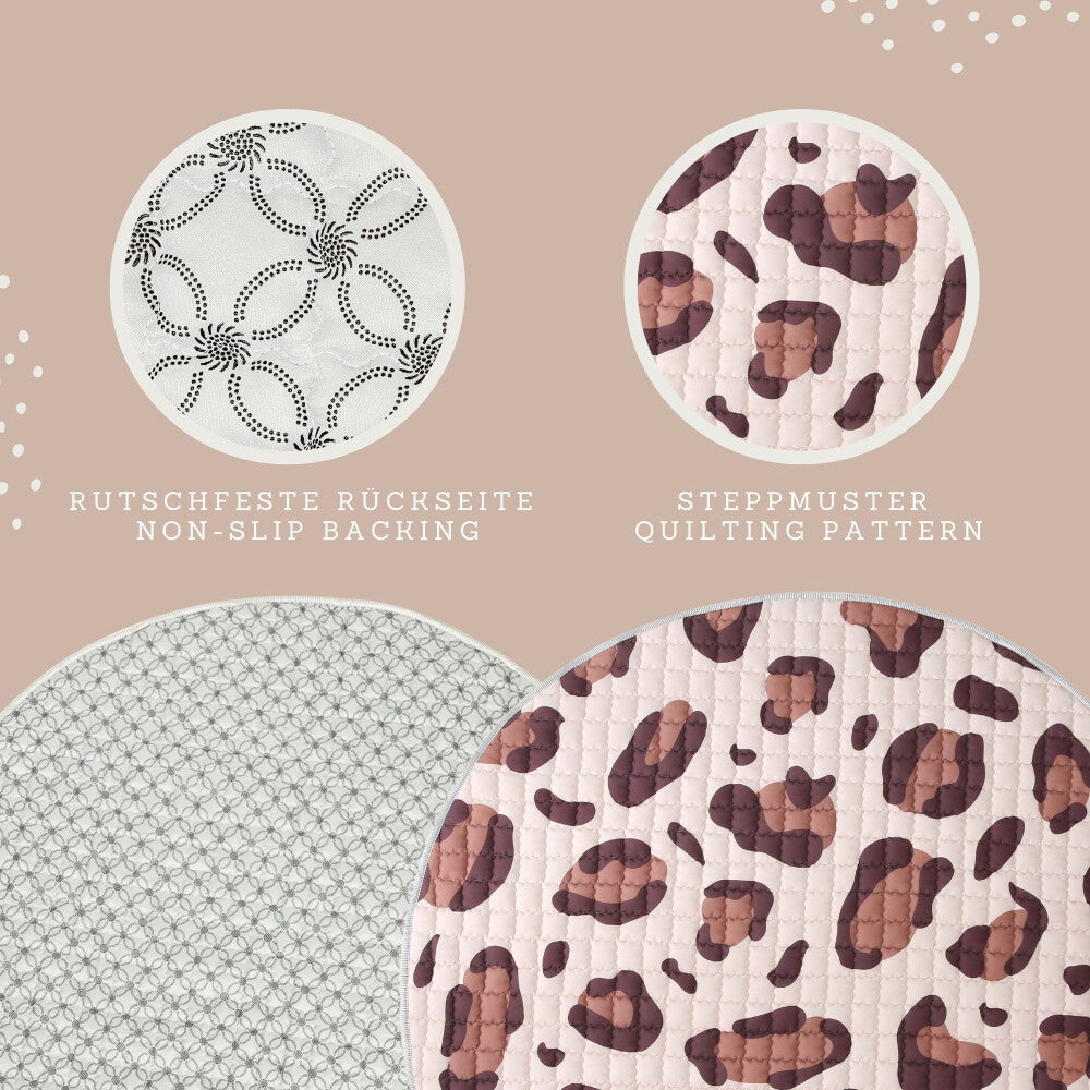 Die Babykrabbeldecke im Wild Cat Natural Design – Stil und Komfort für Ihr Baby