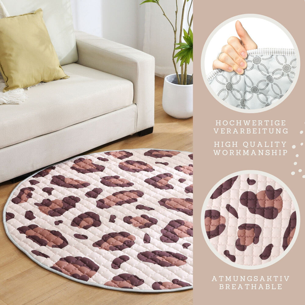 Die Babykrabbeldecke im Wild Cat Natural Design – Stil und Komfort für Ihr Baby