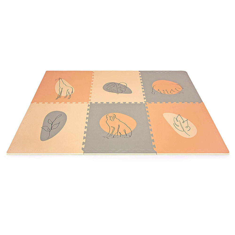 Hakuna Matte XXL Puzzlematte "Jungle Sunset" – Extra groß, sicher & stilvoll