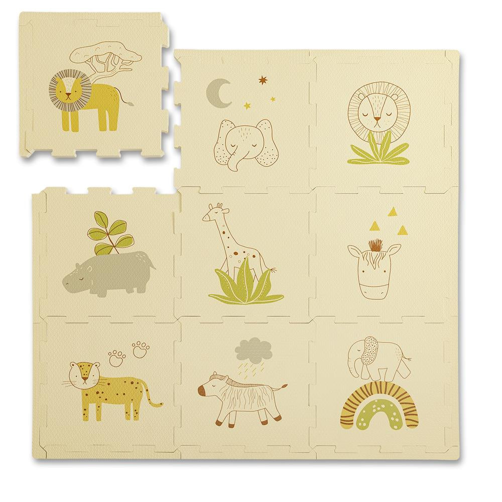 Hakuna Matte Puzzlematte "Safari Tiere" – Sicherer Spielspass für kleine Entdecker
