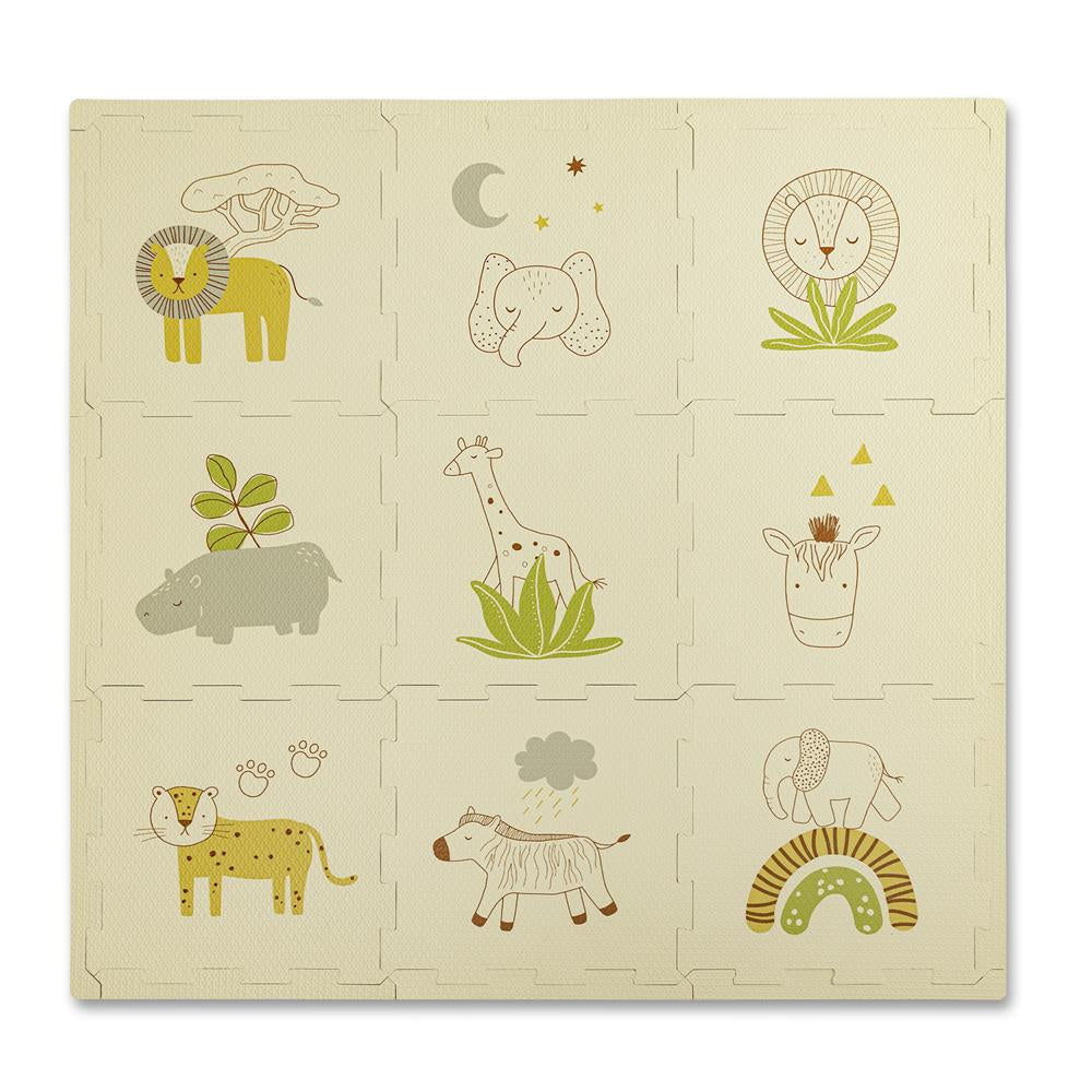 Hakuna Matte Puzzlematte "Safari Tiere" – Sicherer Spielspass für kleine Entdecker