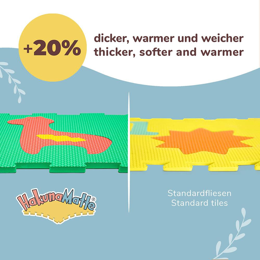 Hakuna Matte Puzzlematte "Safari Tiere" – Spielerisch die Tierwelt entdecken