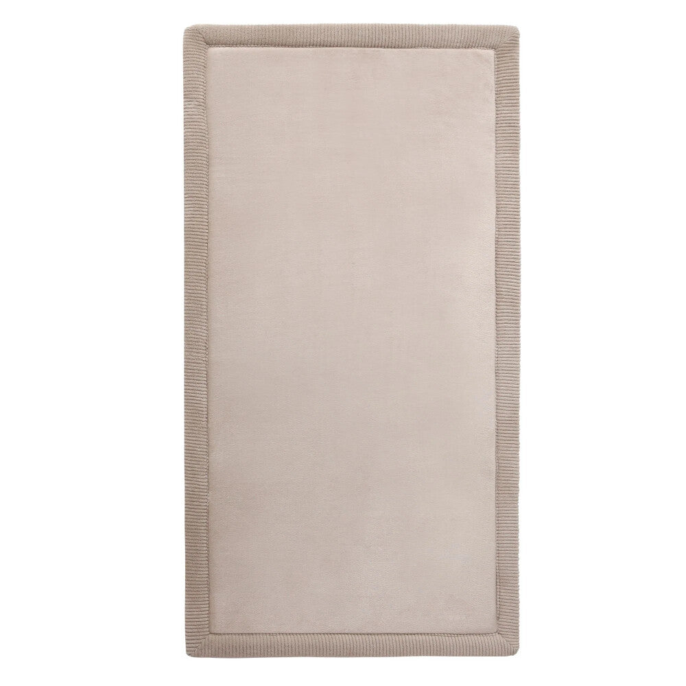 Samtmatte Wolke, Beige