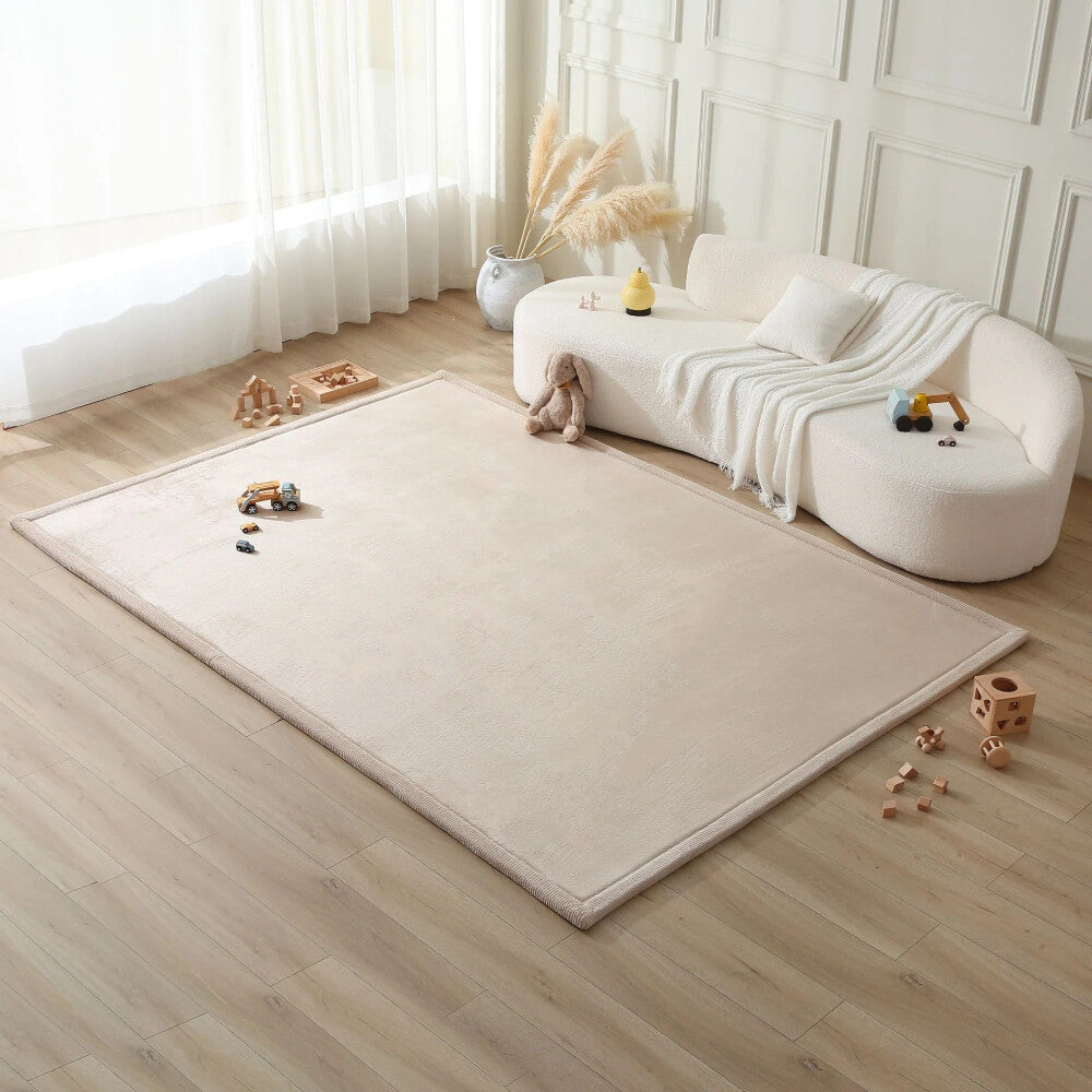 Hakuna Matte Samtmatte, Wolke mit Memory-Schaum, (2 m x 1.5 m), Beige