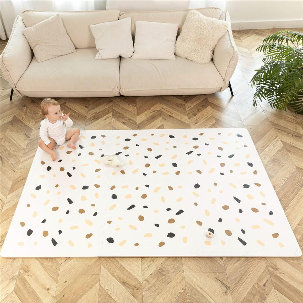 Hakuna Matte XXL Puzzlematte Confetti – Komfort und Kreativität für Ihr Zuhause