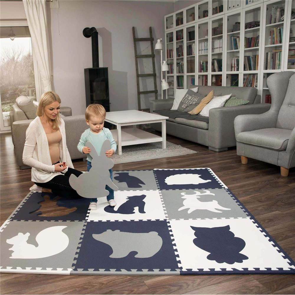 Hakuna Matte Puzzlematte Wald – Bunte, kreative Spielwelt für dein Kind