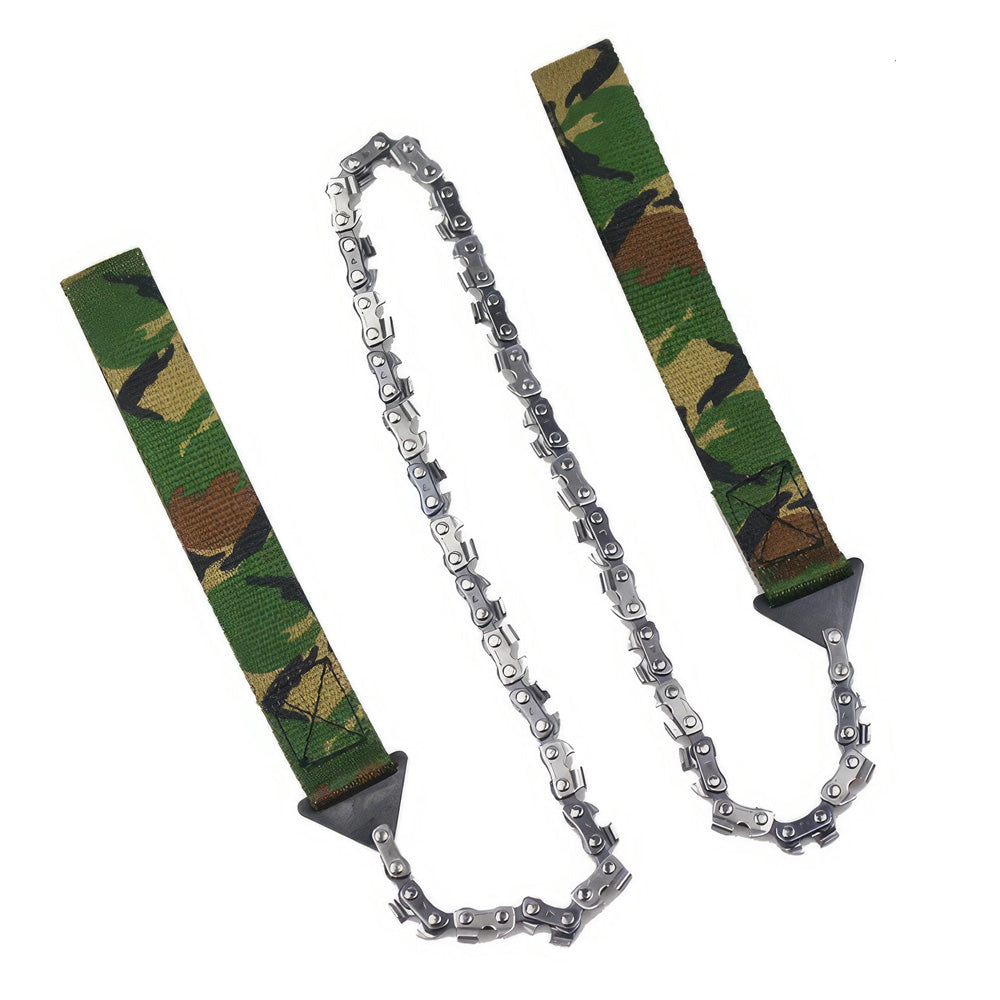 X-Tac Handkettensäge mit 34 Gliedern Camo X1