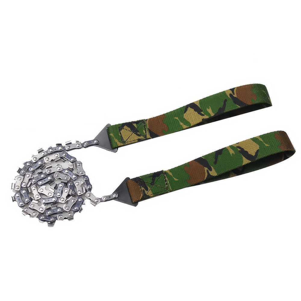 X-Tac Handkettensäge mit 34 Gliedern Camo X1