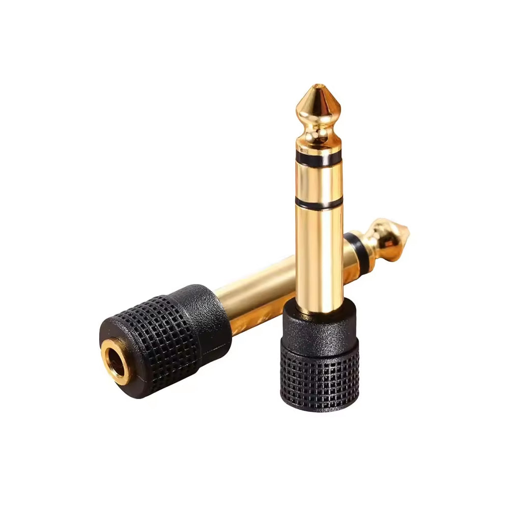 Jack (6.3 mm) Male zu Jack (3.5 mm) Female Adapter, 2er-Set