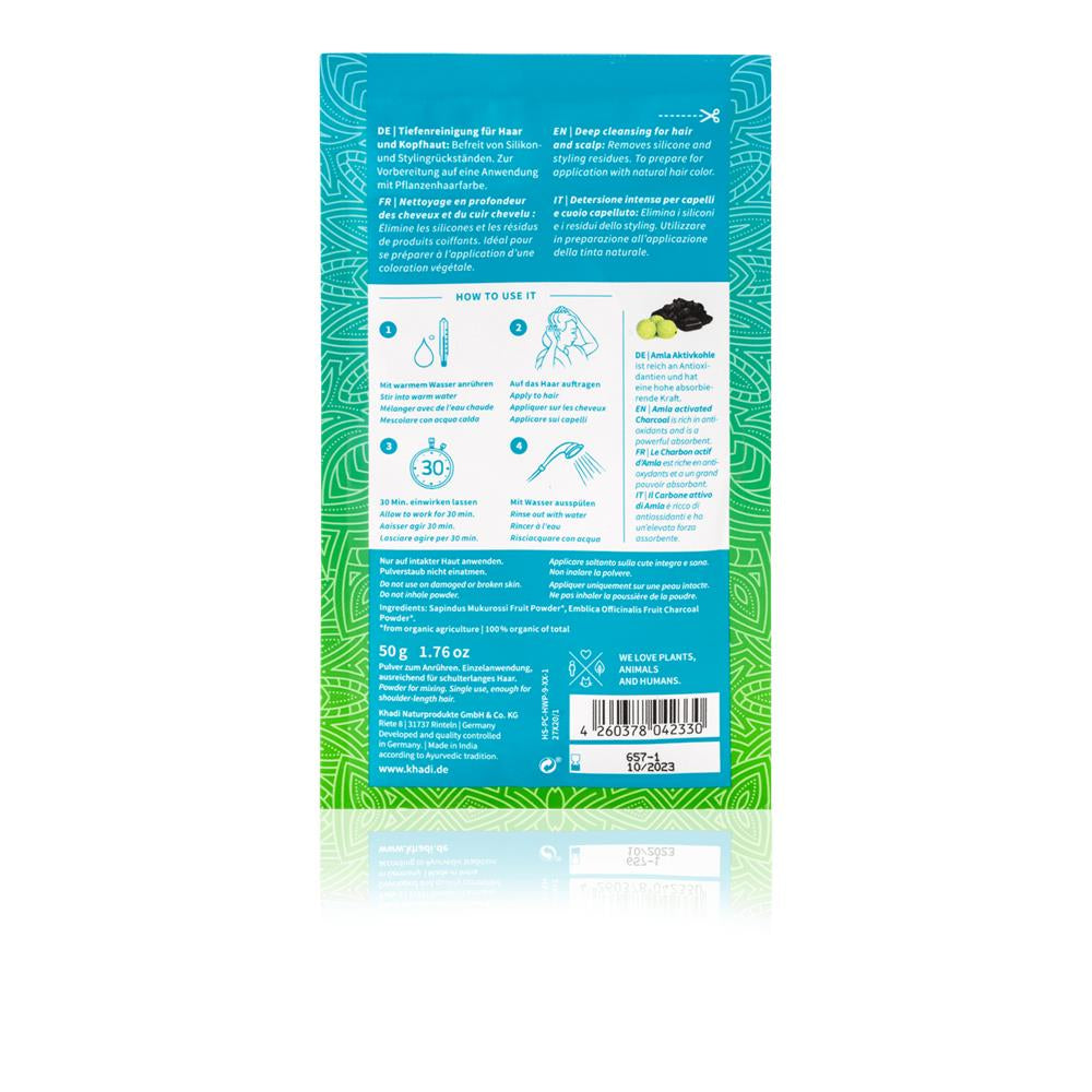 khadi Haarmaske Deep Charcoal Cleanse, 50 g – Detox für Dein Haar