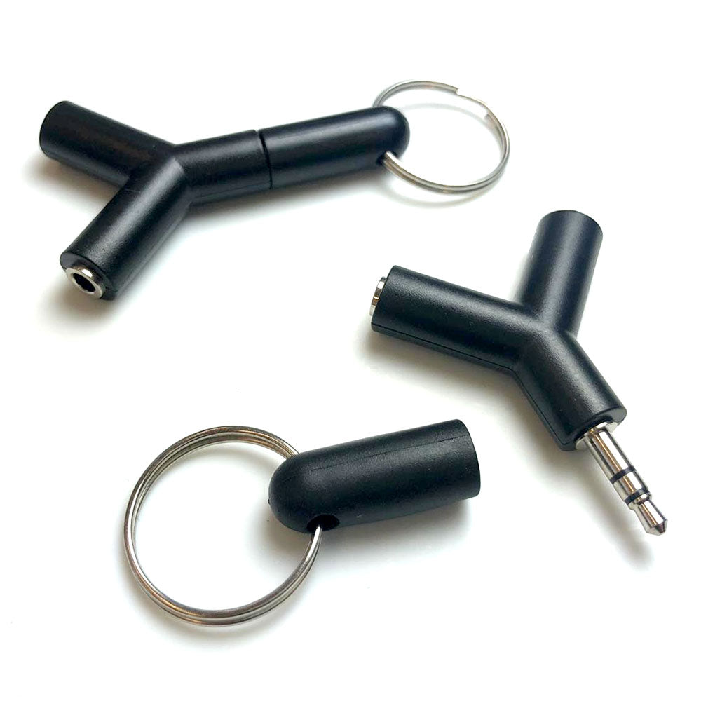 Kopfhörer Double Jack Adapter, 3.5 mm – Teilen macht Spass