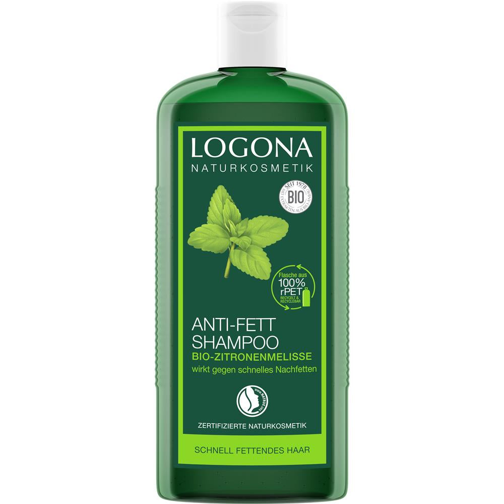 LOGONA Balance Shampoo Zitronenmelisse – Für schnell fettendes Haar