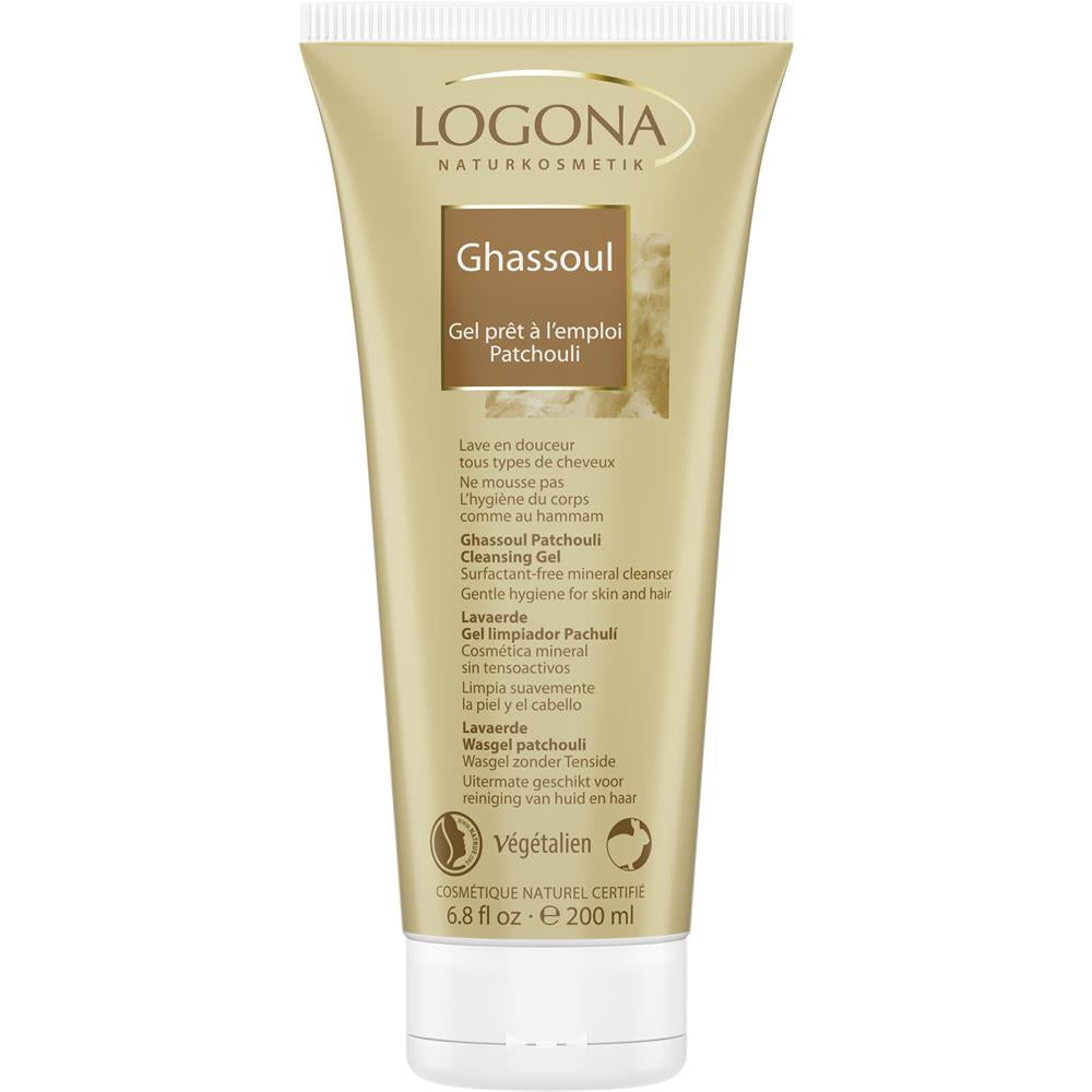 Logona Lavaerde Waschcreme Patchouli, 200 ml – Tensidfreie Reinigung für Haut und Haar