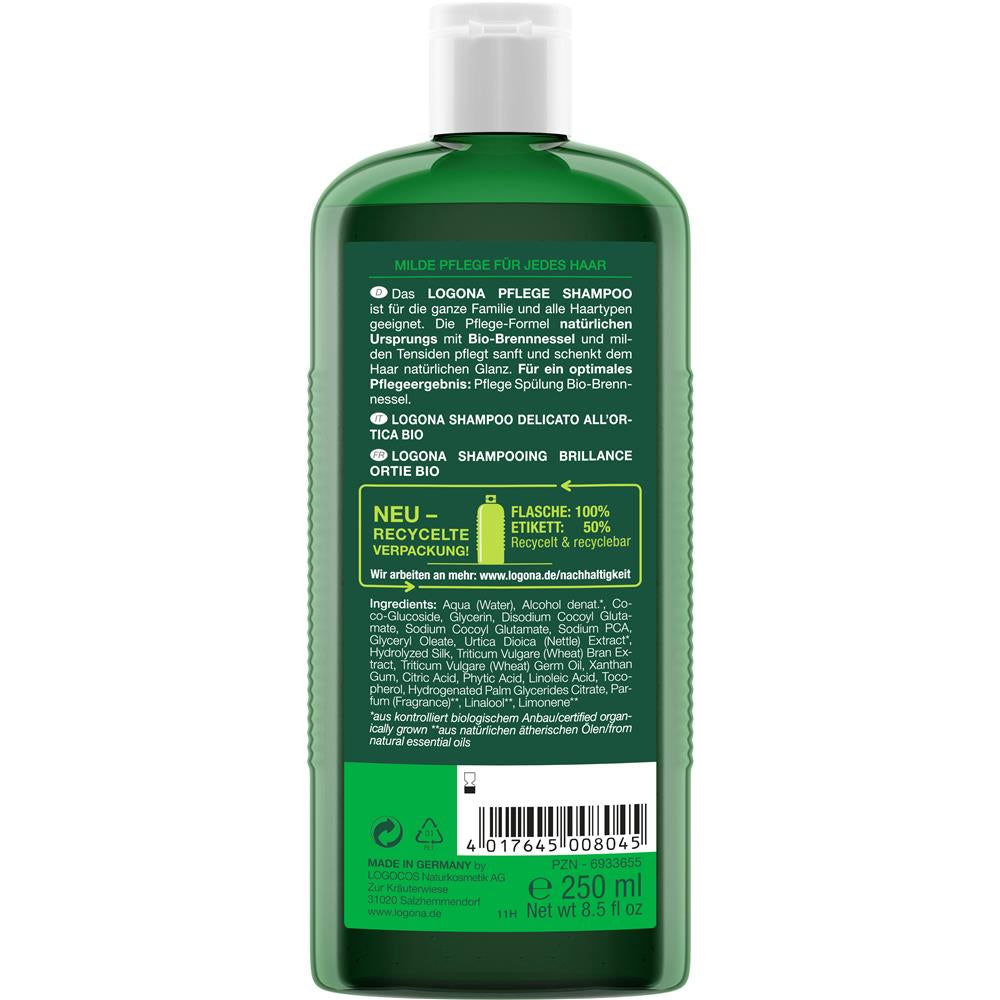 Logona Brennnessel Pflege-Shampoo – 250 ml