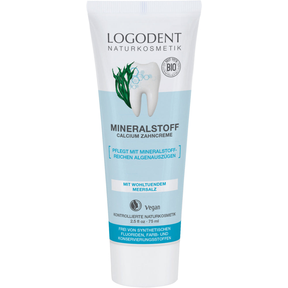Logona Zahncreme Mineralstoff Calcium – Sanfte Pflege für Zähne und Zahnfleisch
