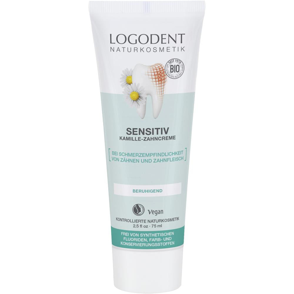 Logona Zahncreme Sensitiv – Sanfte Pflege für empfindliche Zähne