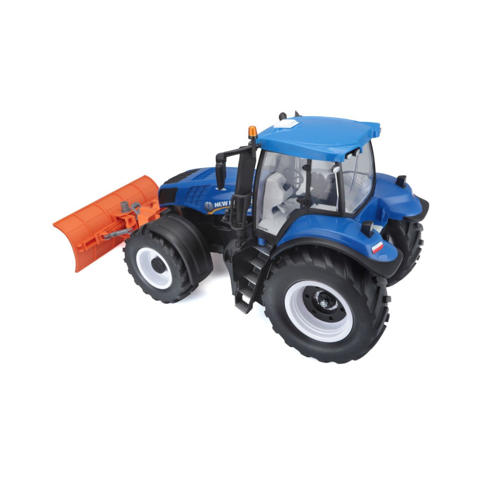New Holland Traktor mit Schneepflug MaistoRC