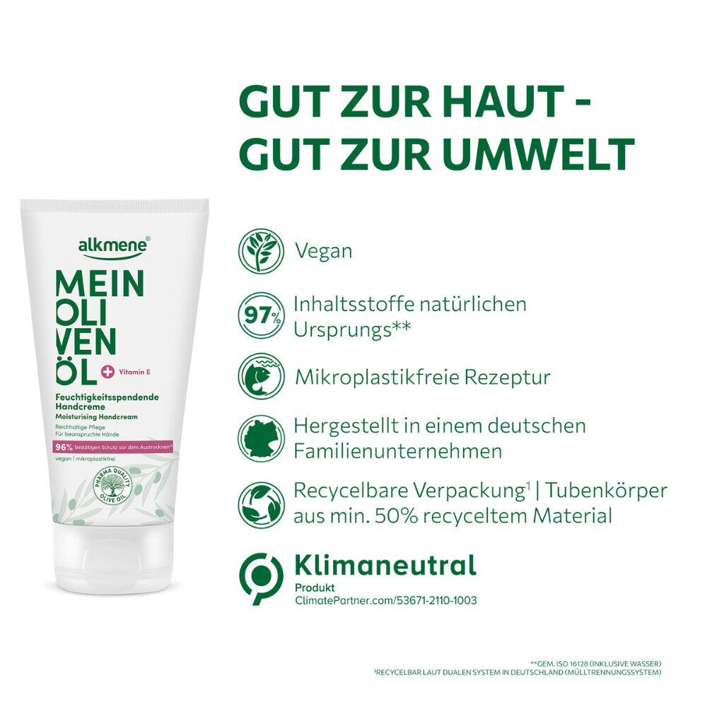 MEIN OLIVENÖL - Feuchtigkeitsspendende Handcreme